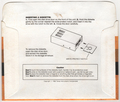 Disk Sleeve - Back