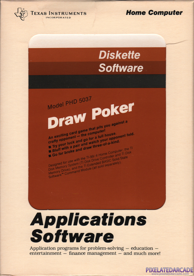 Draw Poker Cover Art: Draw Poker Cover Art: