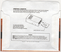 Disk Sleeve - Back