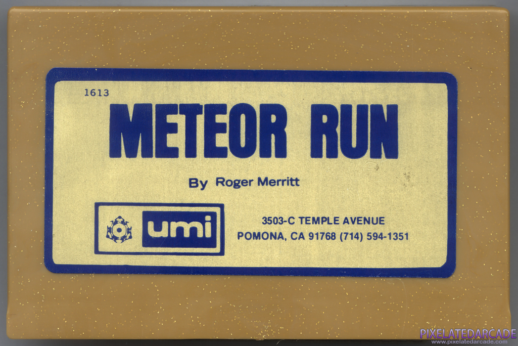 Meteor Run Cover Art: Front