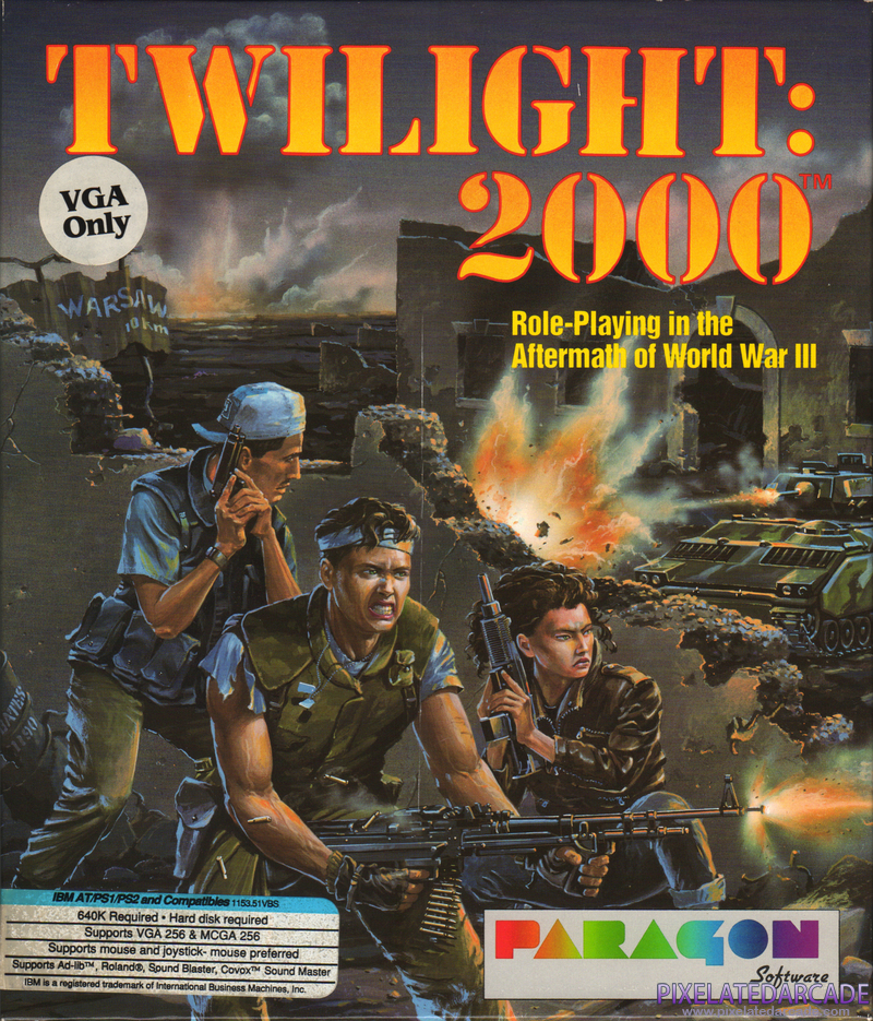 Twilight: 2000 Cover Art: 