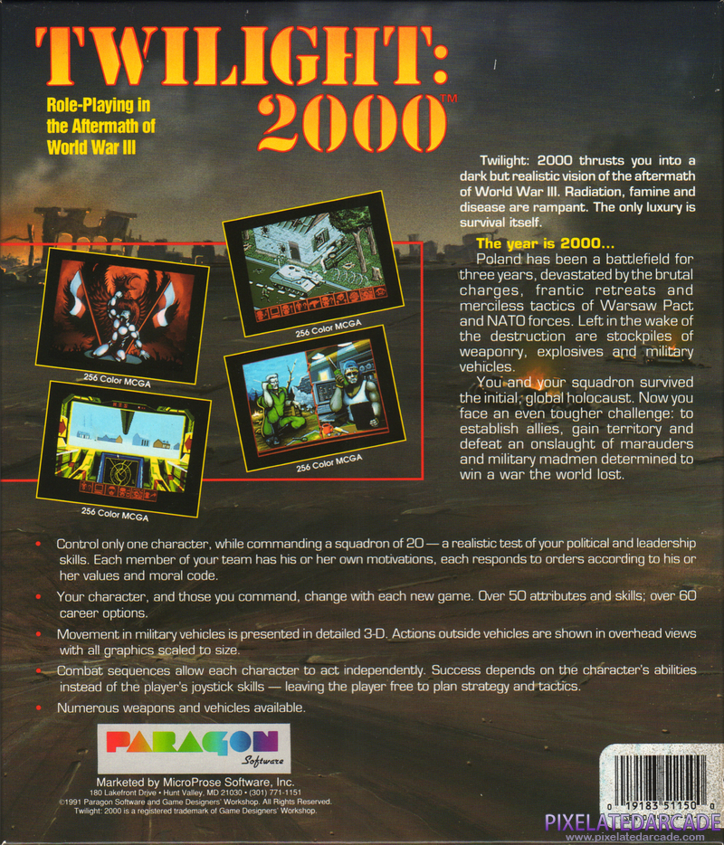 Twilight: 2000 Cover Art: 