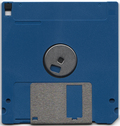 Media (3.5" Disk) - Disk 1 of 5 - Back