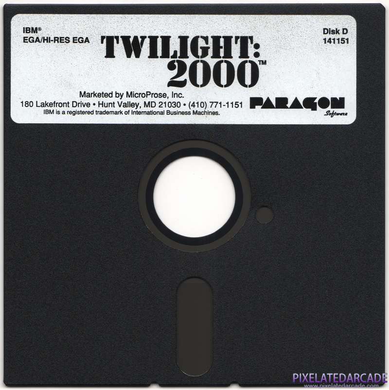 Twilight: 2000 Cover Art: Disk 4 of 4