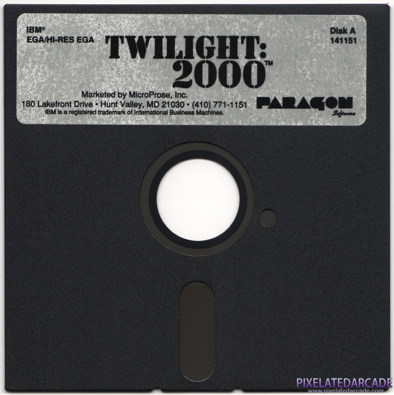 Twilight: 2000 Cover Art: Disk 1 of 4