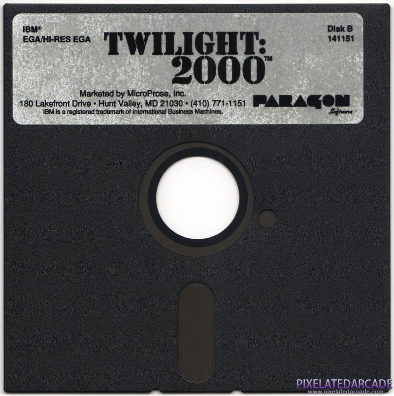 Twilight: 2000 Cover Art: Disk 2 of 4