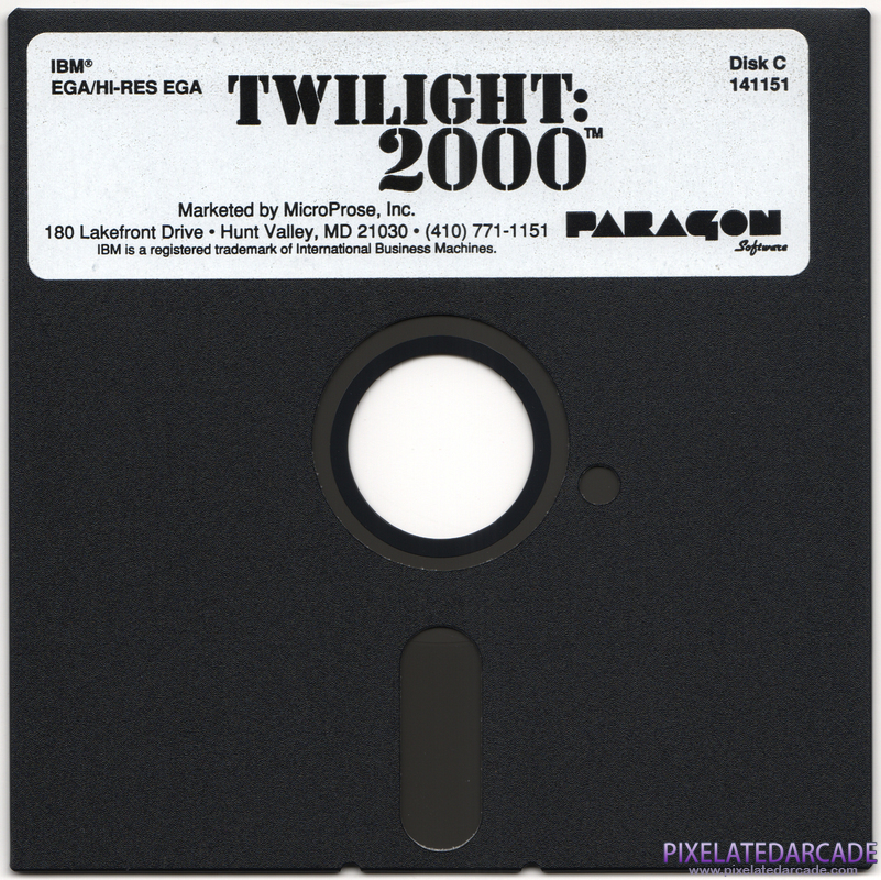 Twilight: 2000 Cover Art: Disk 3 of 4