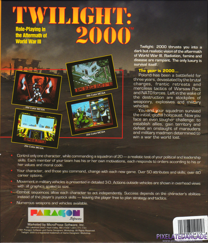 Twilight: 2000 Cover Art: 