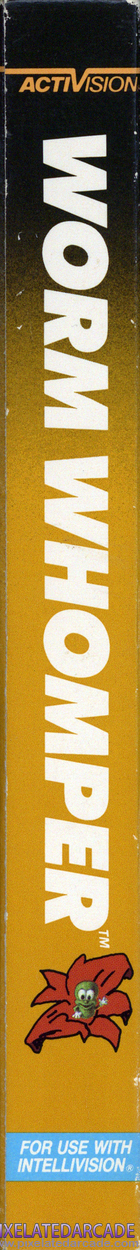 Worm Whomper Cover Art: Left Spine Worm Whomper Cover Art: Left Spine