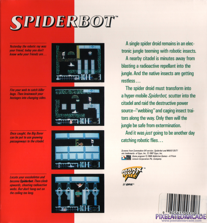 Spiderbot Cover Art: 