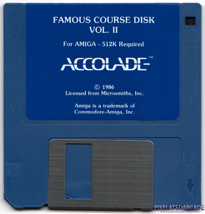Mean 18 Famous Course Disk Volume II Cover Art: Front