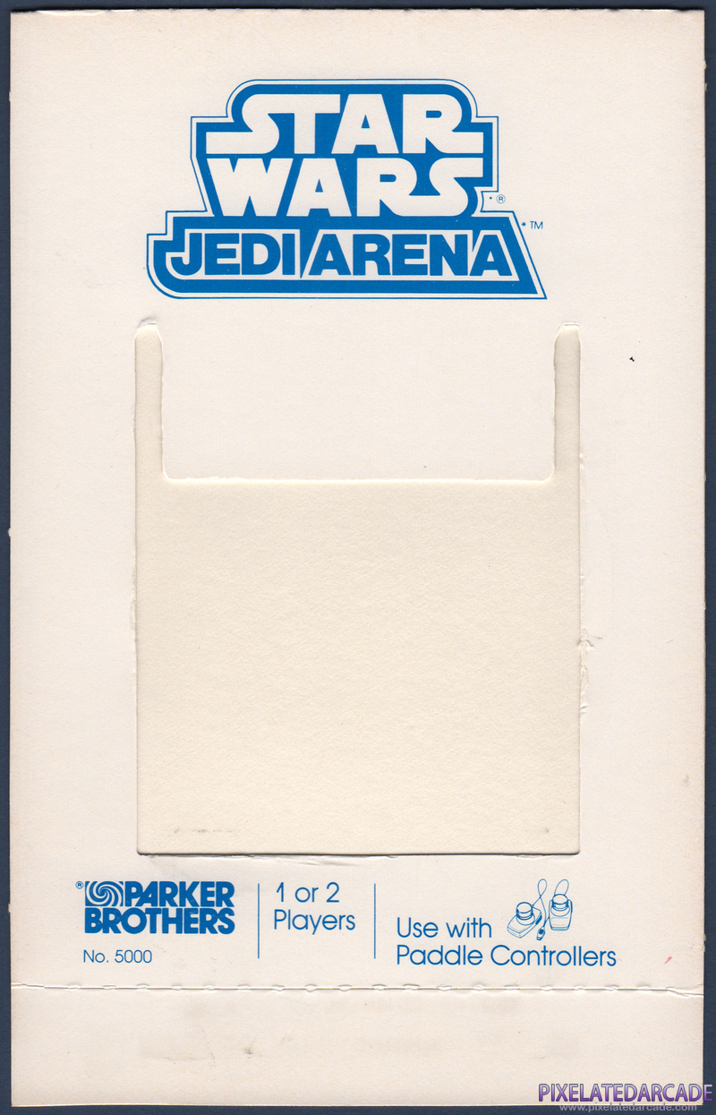 Star Wars: Jedi Arena Cover Art: Box Inlay Star Wars: Jedi Arena Cover Art: Box Inlay