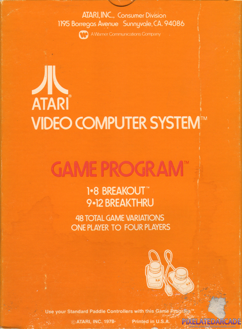 Breakout Cover Art: Breakout Cover Art: