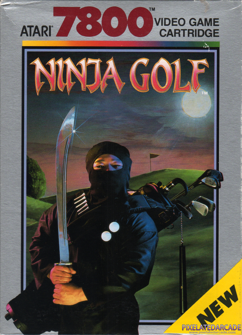 Ninja Golf Cover Art: Ninja Golf Cover Art: