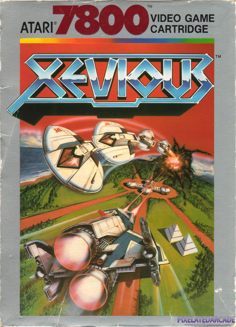 Xevious Cover Art: Xevious Cover Art: