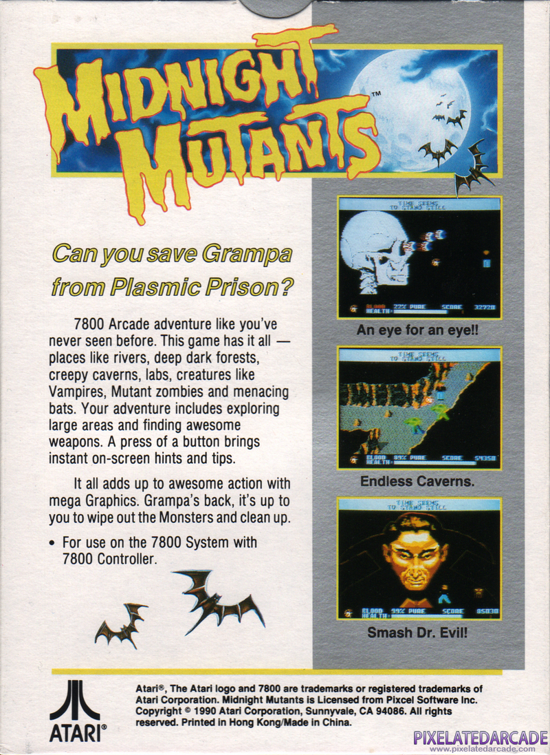 Midnight Mutants Cover Art: Midnight Mutants Cover Art: