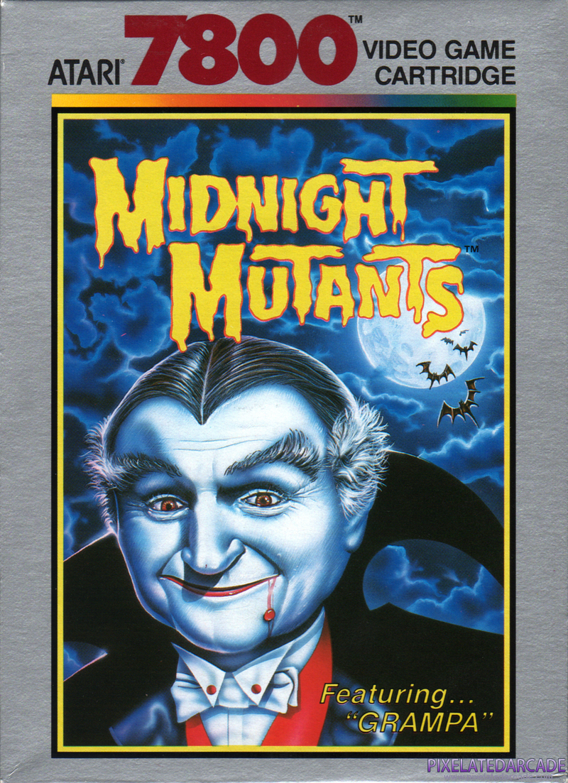 Midnight Mutants Cover Art: Midnight Mutants Cover Art: