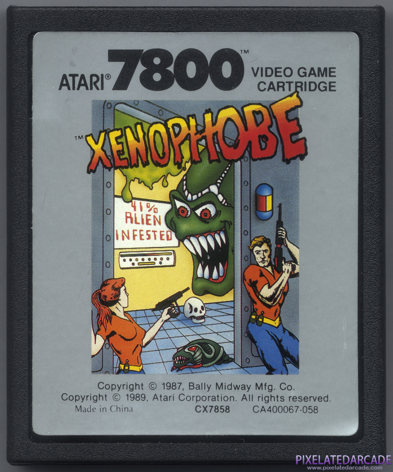 Xenophobe Cover Art: Front Xenophobe Cover Art: Front