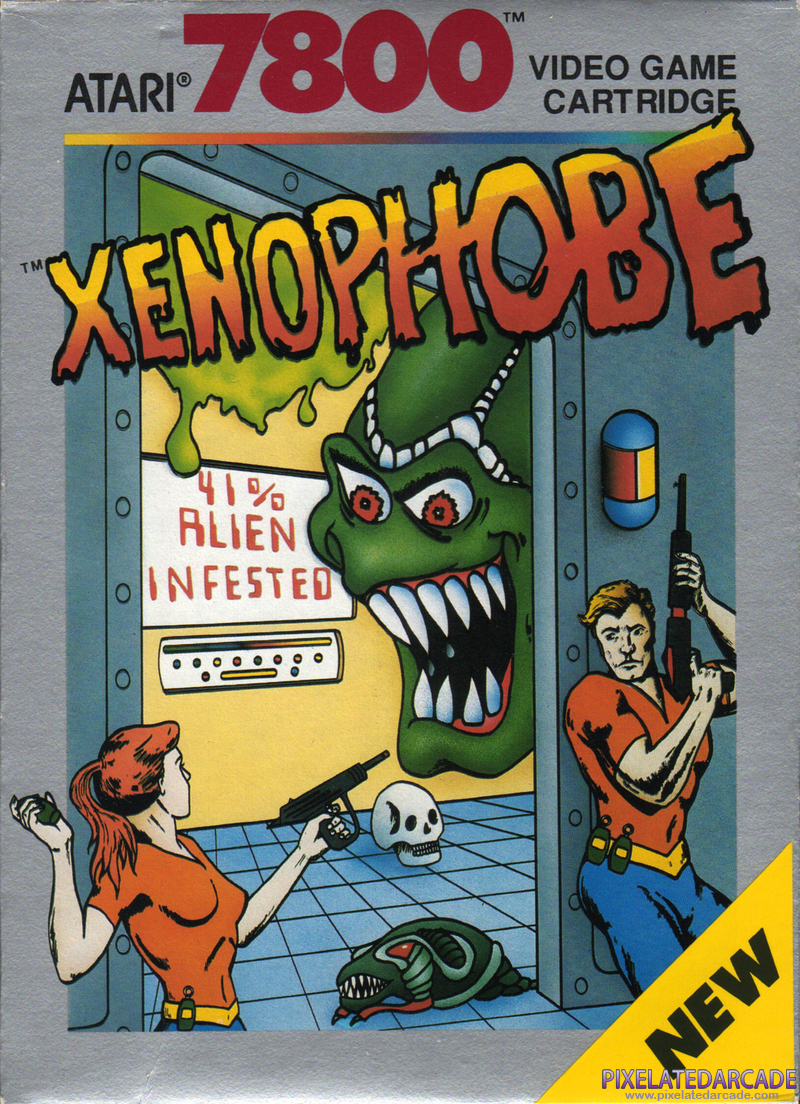 Xenophobe Cover Art: Xenophobe Cover Art: