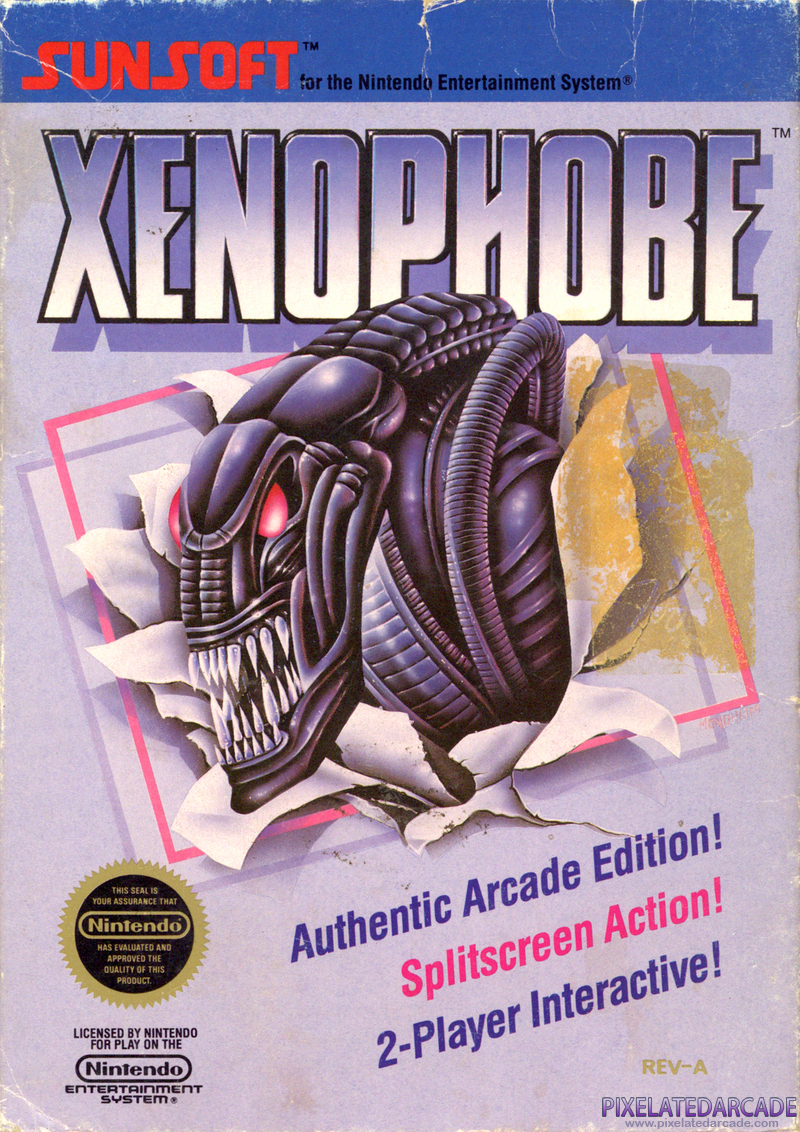 Xenophobe Cover Art: Xenophobe Cover Art: