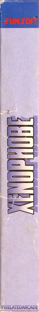 Xenophobe Cover Art: Left Spine Xenophobe Cover Art: Left Spine