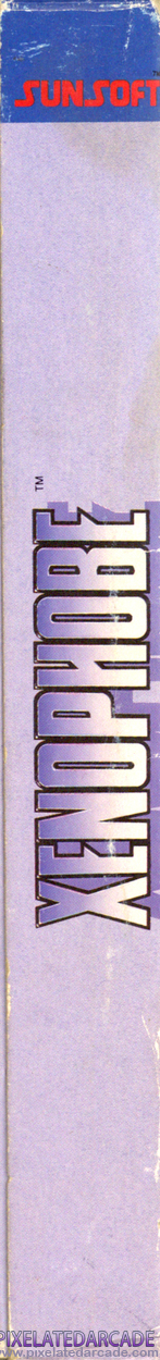 Xenophobe Cover Art: Right Spine