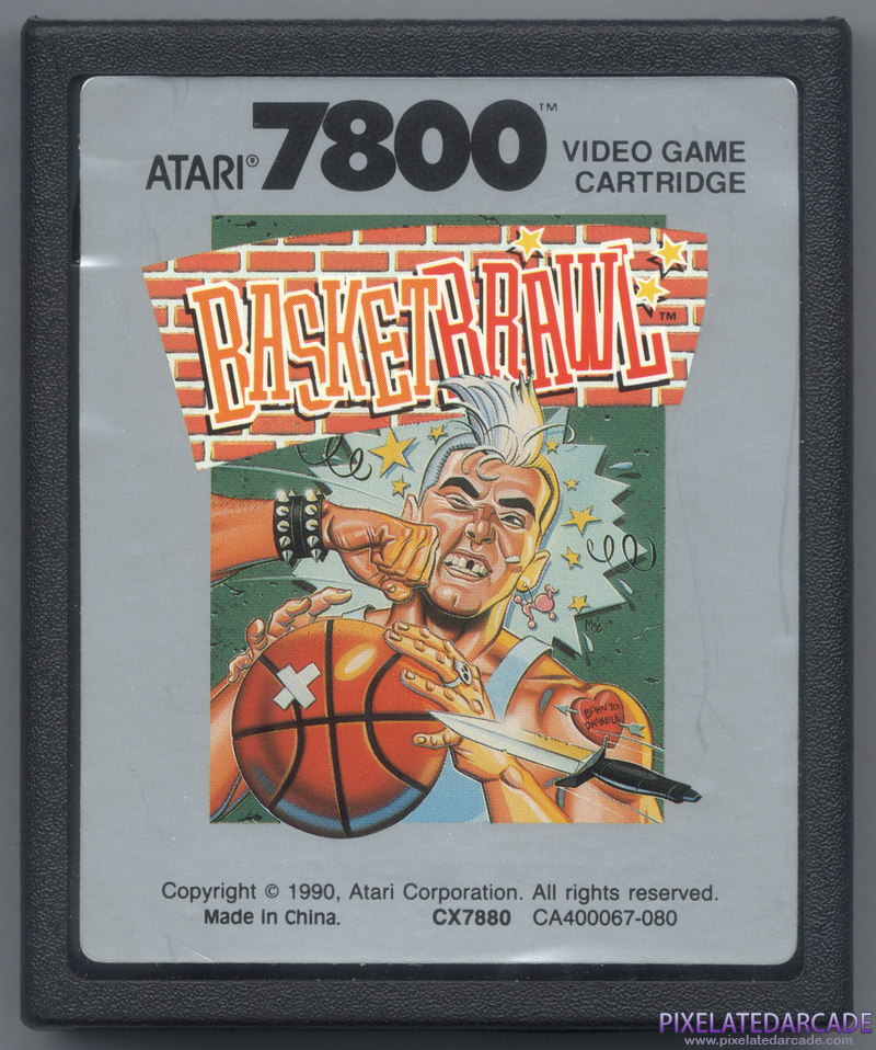 BasketBrawl Cover Art: Front BasketBrawl Cover Art: Front