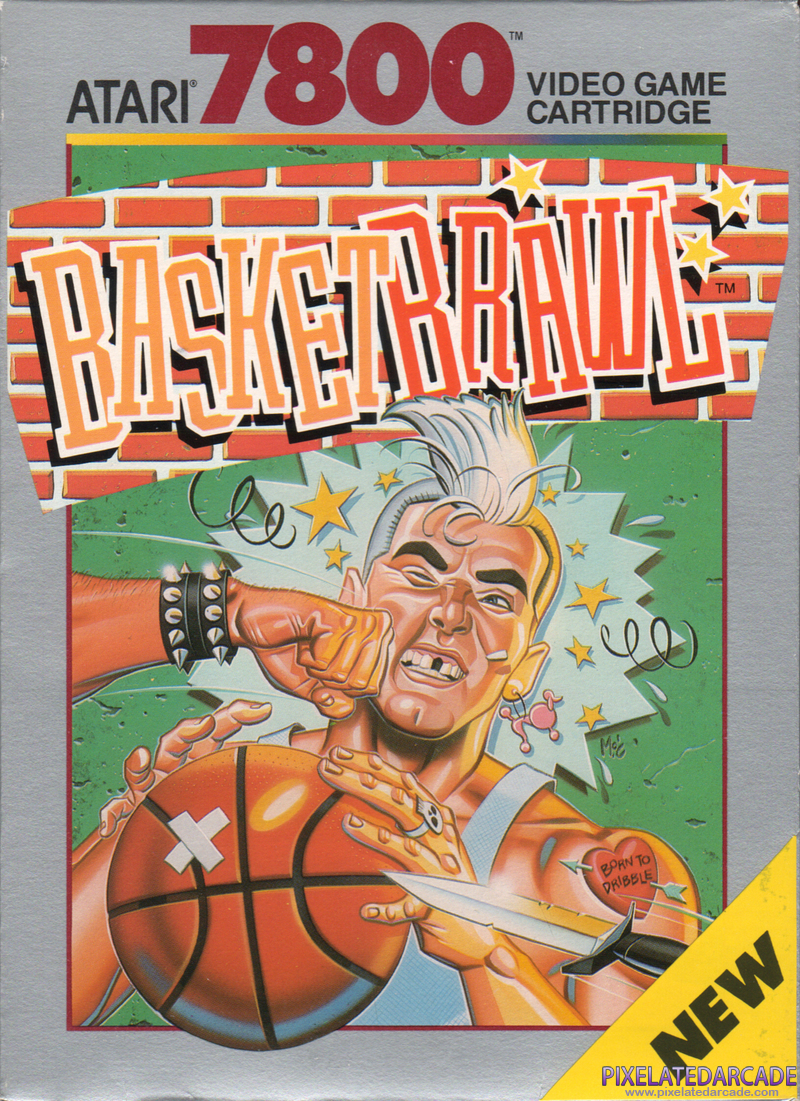 BasketBrawl Cover Art: 