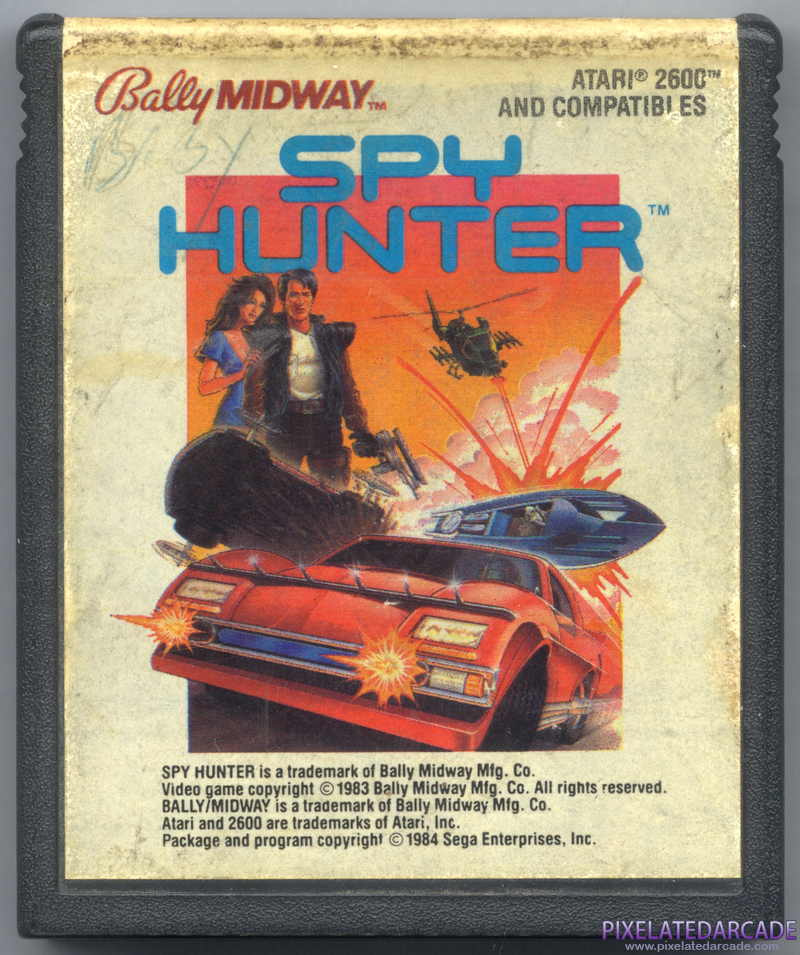Spy Hunter Cover Art: Front Spy Hunter Cover Art: Front