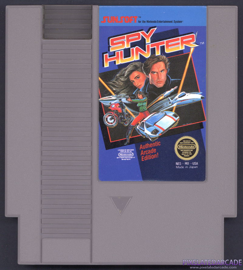 Spy Hunter Cover Art: Front Spy Hunter Cover Art: Front
