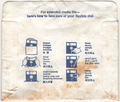 Disk Sleeve - Back