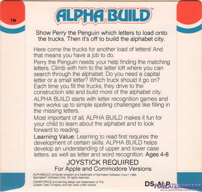 Alpha Build Cover Art: Alpha Build Cover Art: