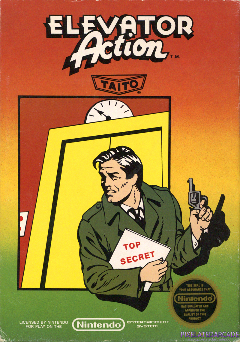 Elevator Action Cover Art: Elevator Action Cover Art: