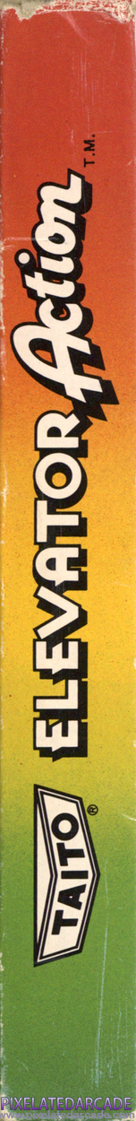 Elevator Action Cover Art: Right Spine Elevator Action Cover Art: Right Spine