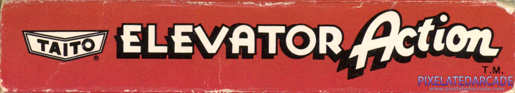 Elevator Action Cover Art: Top Spine Elevator Action Cover Art: Top Spine