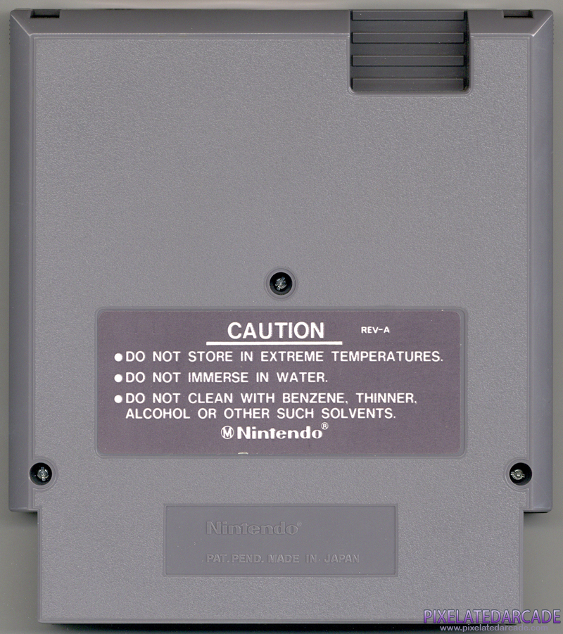 Elevator Action Cover Art: Back Elevator Action Cover Art: Back