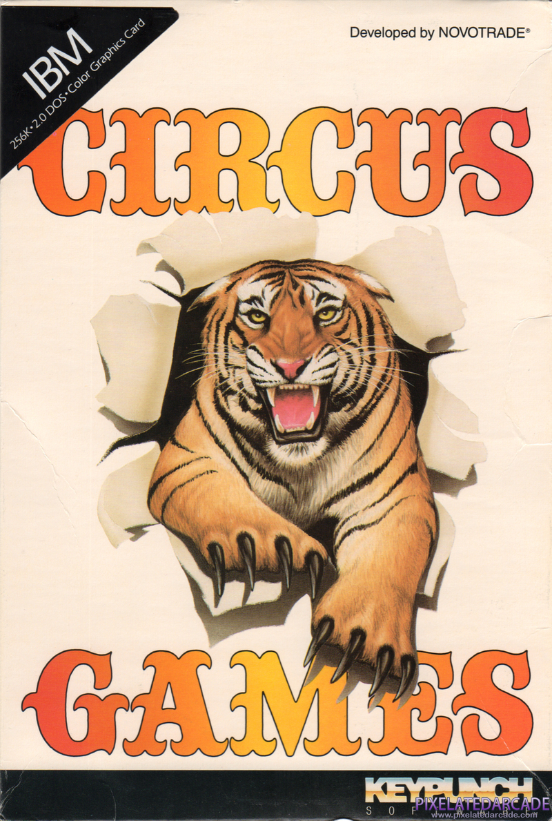 Circus Games Cover Art: Circus Games Cover Art: