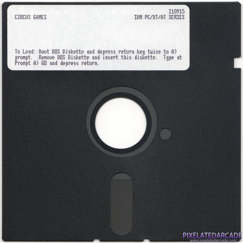 Circus Games Cover Art: Circus Games Cover Art: