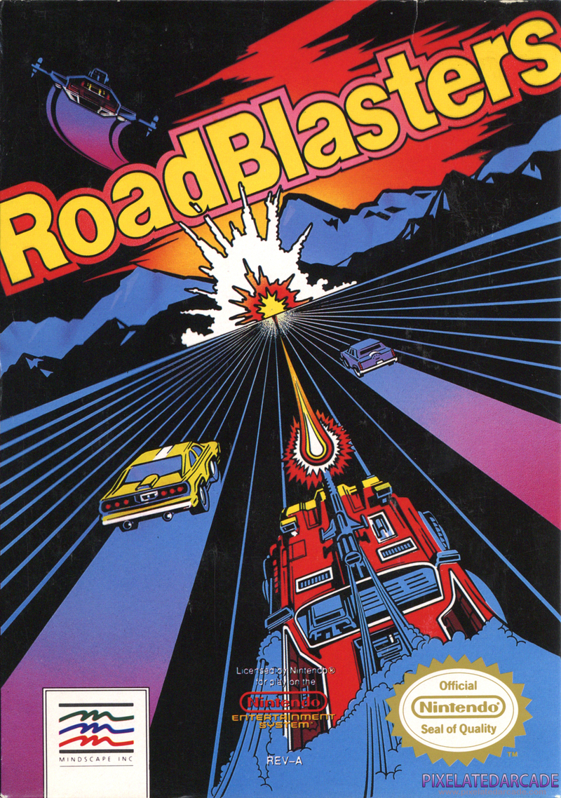 RoadBlasters Cover Art: RoadBlasters Cover Art: