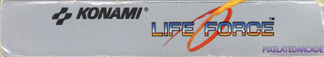 Life Force Cover Art: Top Spine Life Force Cover Art: Top Spine