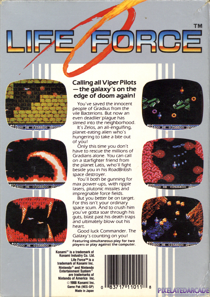 Life Force Cover Art: Life Force Cover Art: