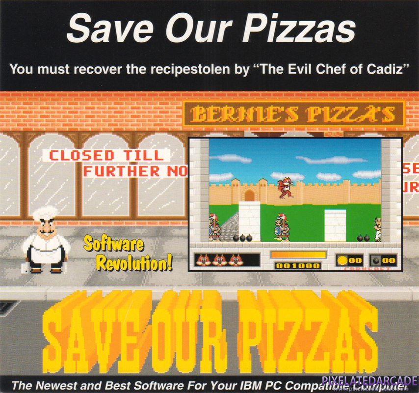 Save Our Pizzas Cover Art: Save Our Pizzas Cover Art: