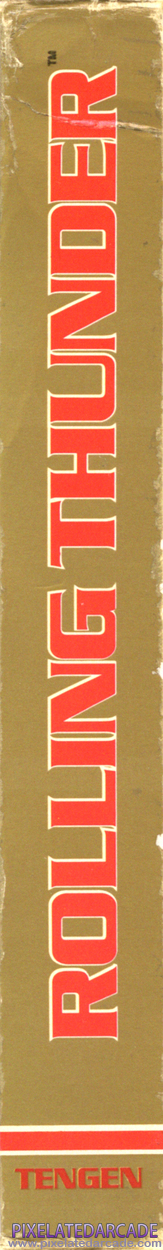 Rolling Thunder Cover Art: Right Spine