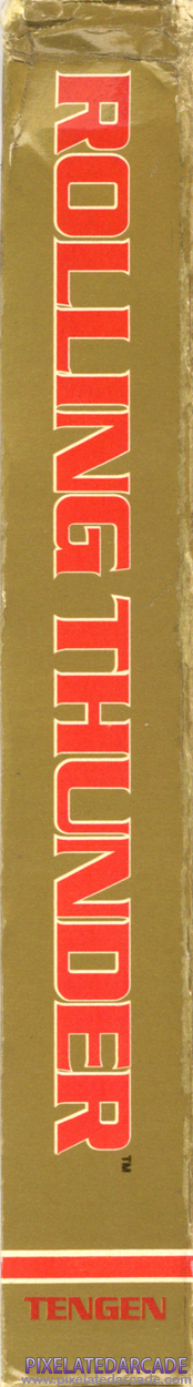 Rolling Thunder Cover Art: Left Spine Rolling Thunder Cover Art: Left Spine