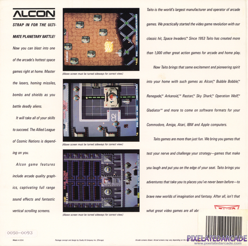 A.L.C.O.N. Cover Art: A.L.C.O.N. Cover Art: