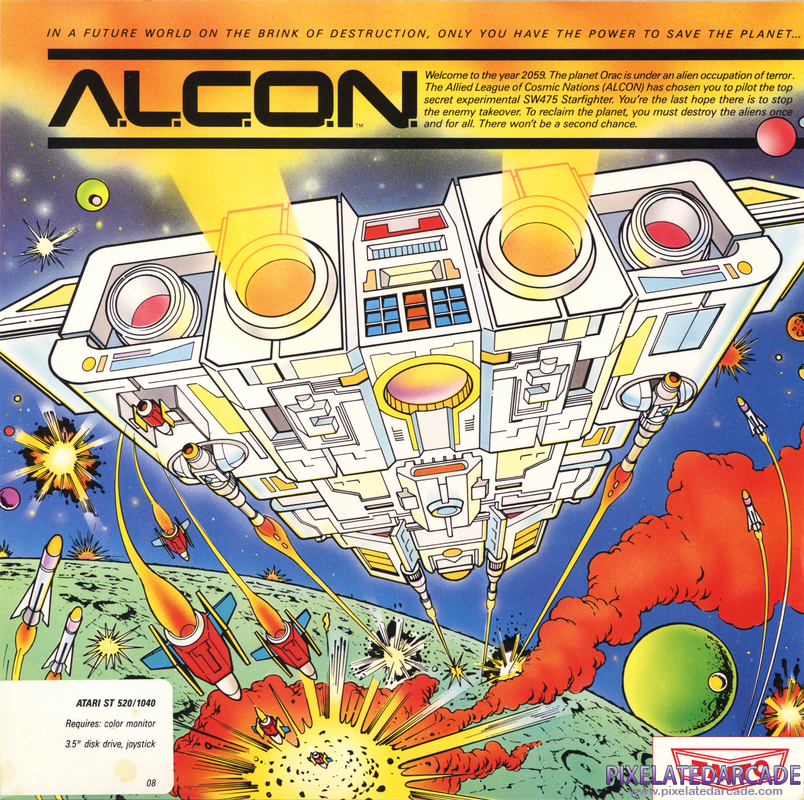A.L.C.O.N. Cover Art: A.L.C.O.N. Cover Art: