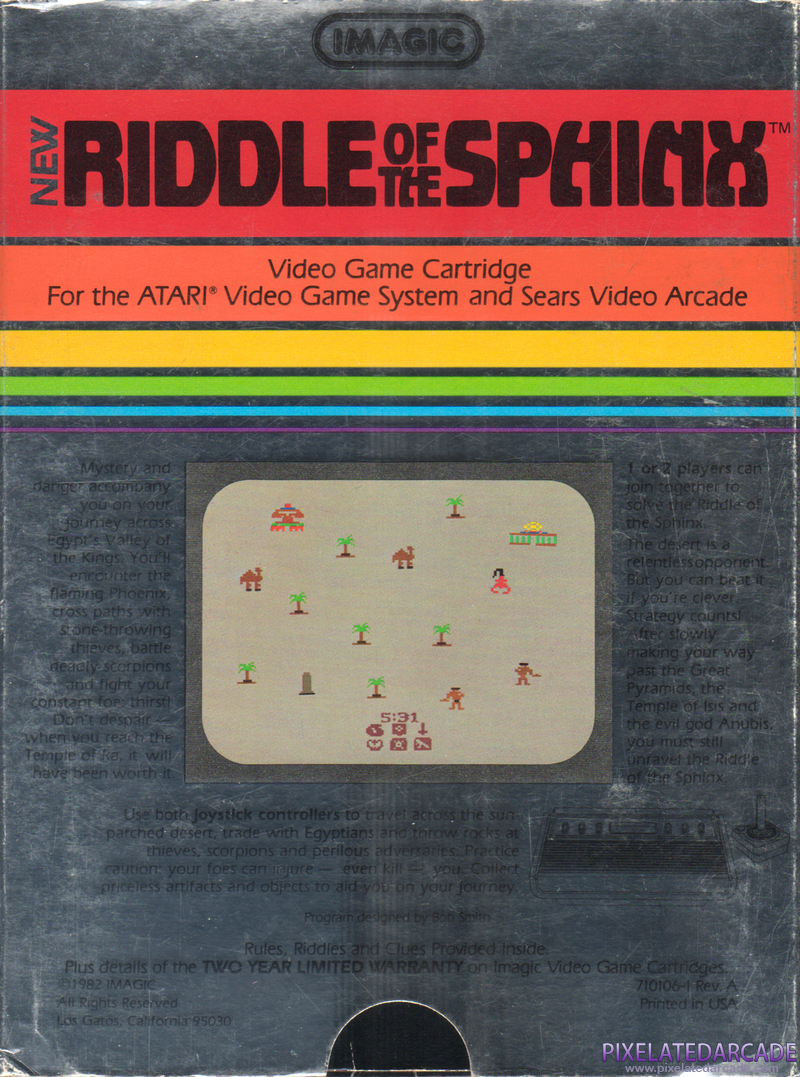 Riddle of the Sphinx Cover Art: Riddle of the Sphinx Cover Art: