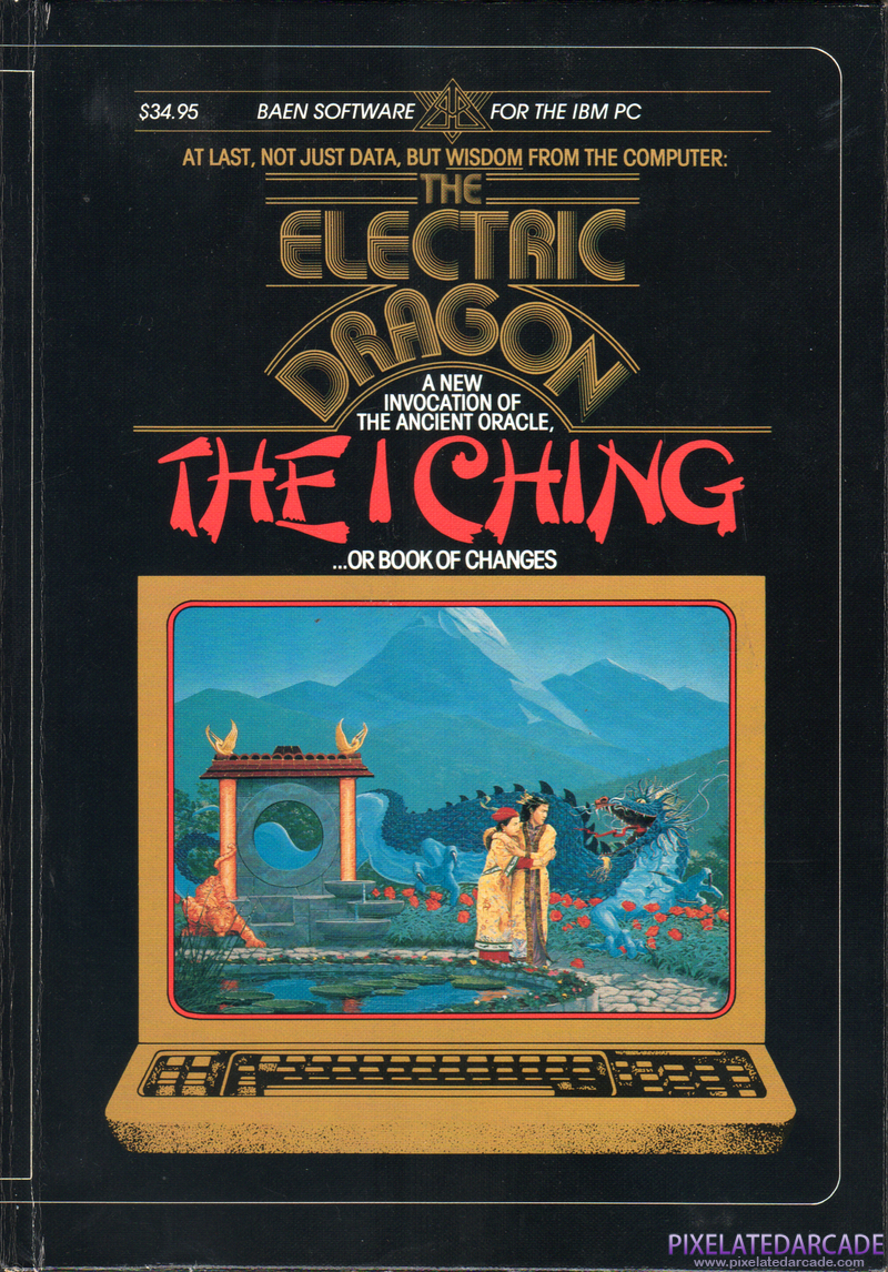 Electric Dragon: The Interactive Version of the I Ching, The Cover Art: Electric Dragon: The Interactive Version of the I Ching, The Cover Art: