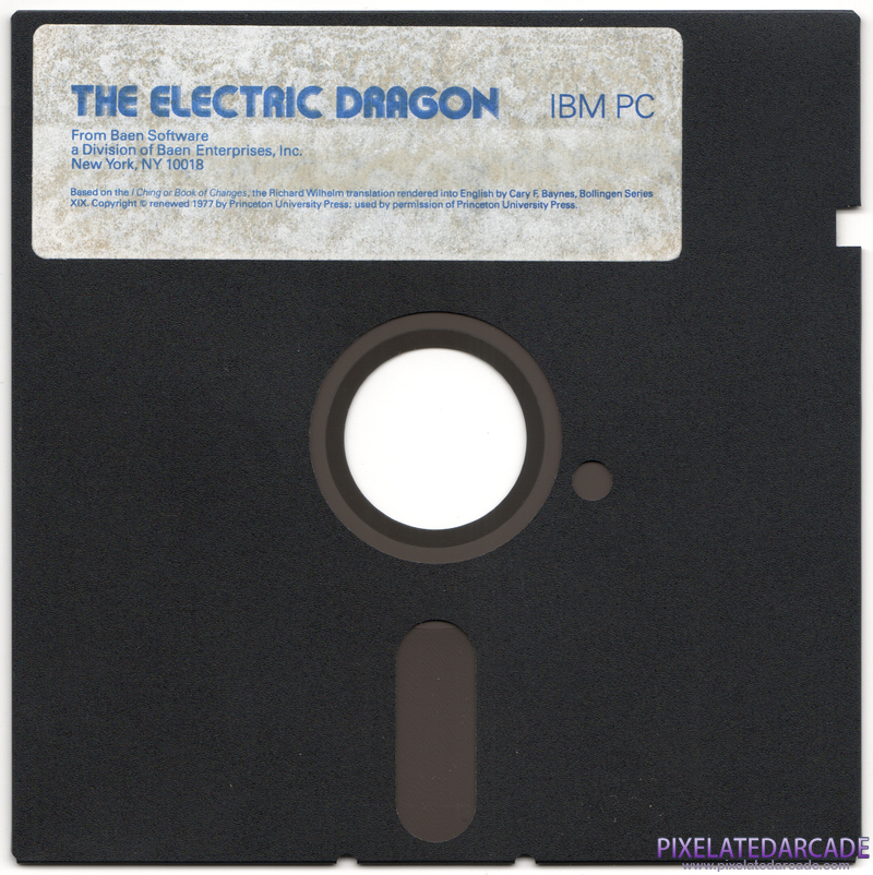 Electric Dragon: The Interactive Version of the I Ching, The Cover Art: Electric Dragon: The Interactive Version of the I Ching, The Cover Art: