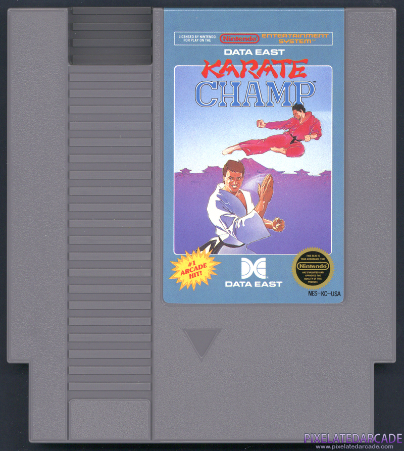 Karate Champ Cover Art: Front Karate Champ Cover Art: Front